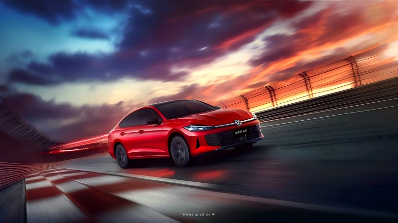 Suasana olahraga yang lebih kuat: lebih banyak rendering dari Volkswagen Lingdu l GTS yang baru dilengkapi dengan mesin 2.0t